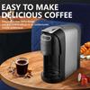 3 In 1 Capsule Coffee Machine Fully Automatic Small Portable Home Office Universal Coffee Powder Maker