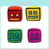 Милая игрушка из короткого плюша Geometry Dash для детей. Выпускается в нескольких цветах!