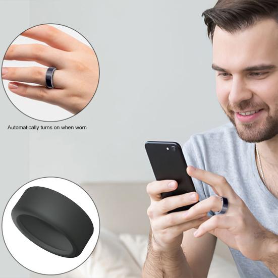 Силиконовый защитный чехол для кольца Oura Ring Gen 3. Рабочая защита от падения и выскальзывания. Эластичный чехол S/M. Универсальный размер. Простота в использовании. Смарт-кольцо. Эластичный чехол.
