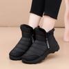 Модные новые женские теплые ботинки, модные удобные зимние ботинки, повседневная обувь на толстой подошве, зимняя обувь для активного отдыха из бархата, водонепроницаемая обувь для мужчин