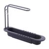 36-50cm Telescopic Shelf Drain Water Rack Sinks Organizer Soap Sponge Towel Holder Kitchen Gadgets Storage Basket Accessories