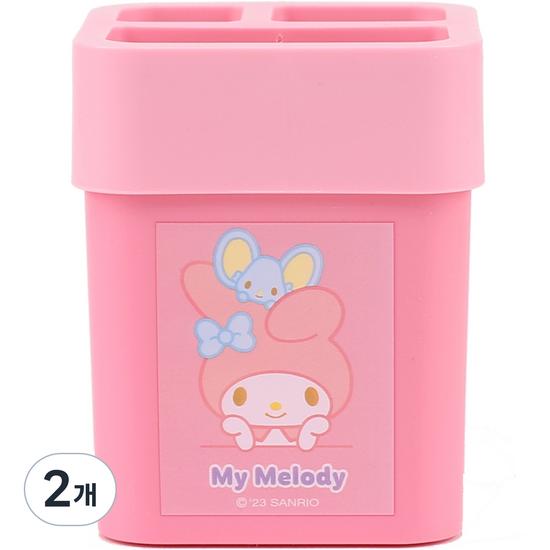 Sanrio Pen Stand My Melody Random Delivery, Pink, 2 Pcs., a Popular Character In Korea