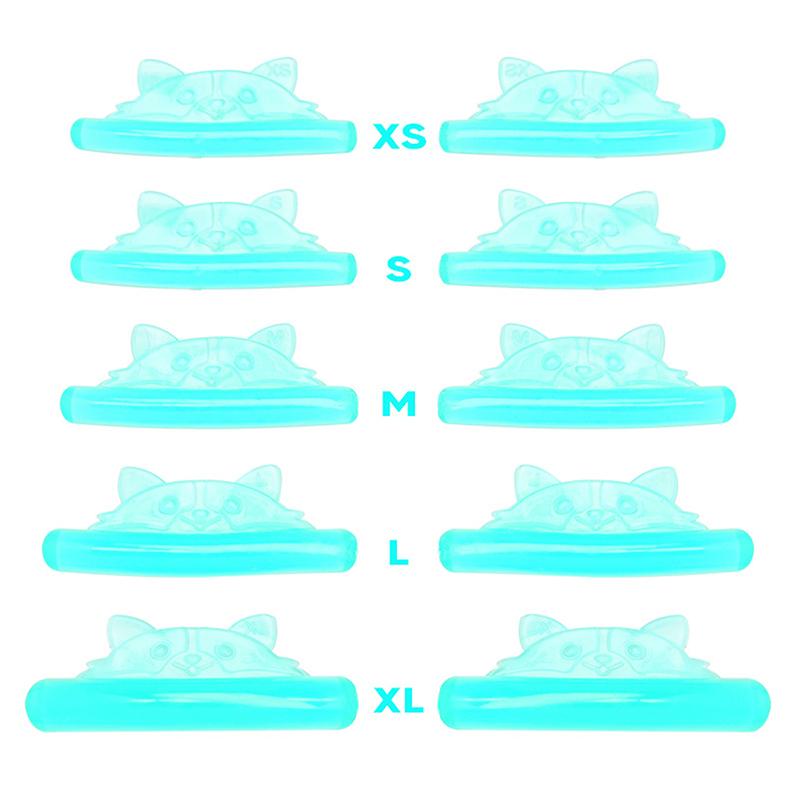 5 пар Силиконовые валики для завивки ресниц C-загиб Липкие палочки для лифтинга ресниц Аксессуары для 3D наращивания ресниц Многоразовый инструмент для макияжа