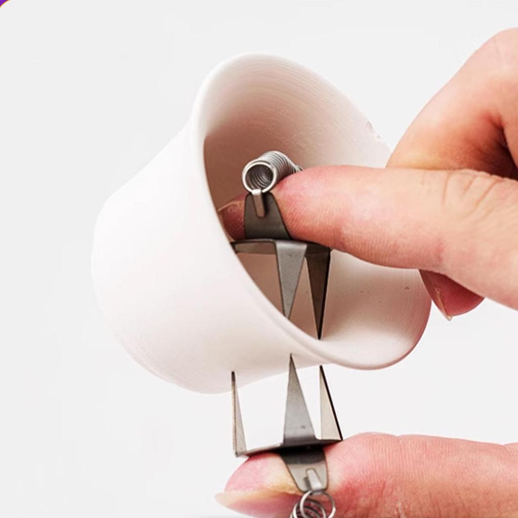 Клипсы для глазурирования кончиков пальцев, щипцы для окунания глиняной скульптуры, инструмент для глазурования керамики для керамики, керамической полимерной глины