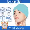 Ice Hat Gel Ice Headache Migraine Relief Hat Cold Compress Therapy Cap Ice Head Wrap Pack Mask For Tension Sinus Stress