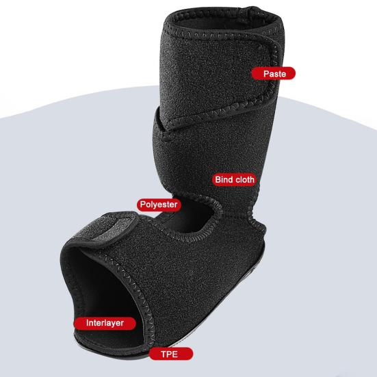 Бандаж для защиты голеностопа с застежкой-липучкой, регулируемый, дышащий, эластичный, износостойкий, удобный бандаж для поддержки голеностопа