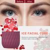 Yousheng Ice Roller Face Massager Reusable Puffy Eye Bag Removal Pores Shrink Anti Wrinkle Face Silicone Ice Holder Women Ice Compress Skin Care Tool
