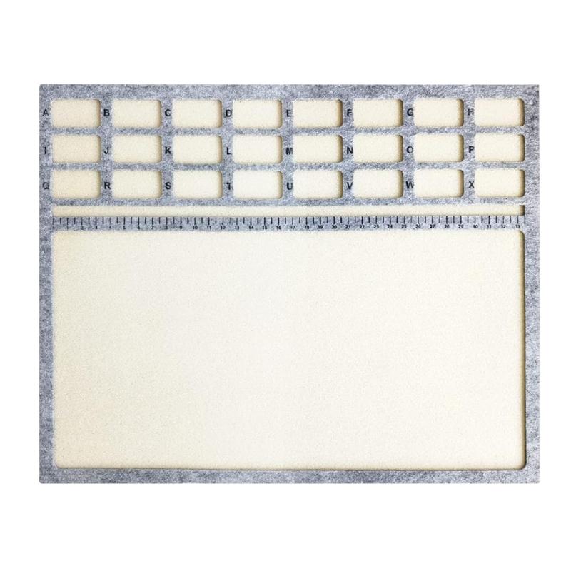 Материалы для бисероплетения Флокированные коврики для бусин Материалы для изготовления бижутерии Мягкие флокированные коврики для бусин Текстура войлока для любителей бисероплетения