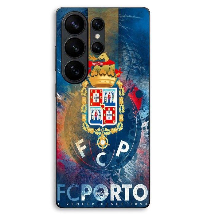 Coque Pour Samsung Galaxy S26 Ultra FCP Porto fond bleu Maniacase