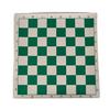 34.5Cm X 34.5Cm Chess Board For Children'S Educational Games Green & White Color