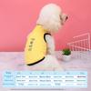 Spring and Summer Thin Pet Clothes Cat Small Dog Teddy Milk Dog Universal Vest French Fighting Dog Summer Clothes Thin