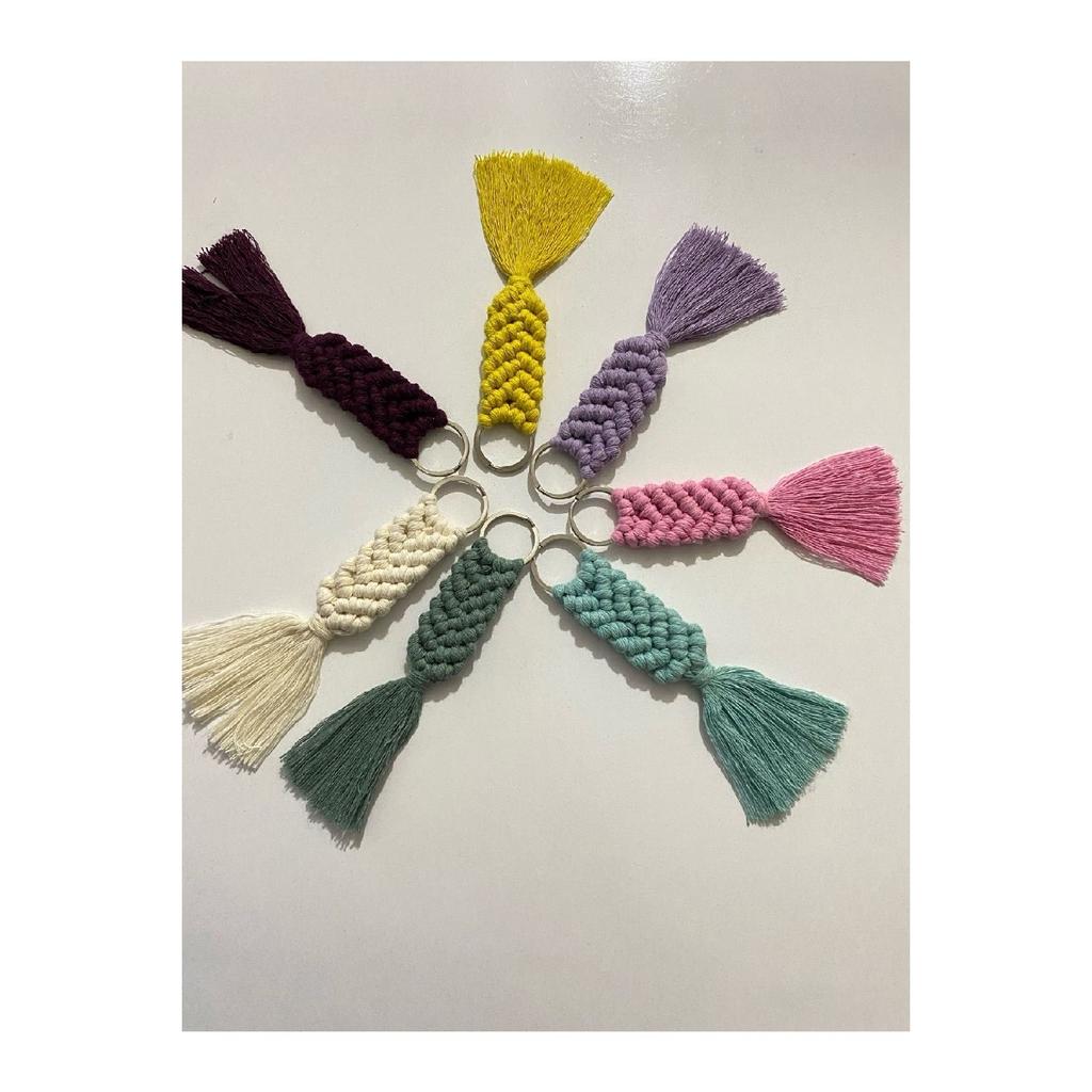 100 шт. брелок для ключей в стиле макраме на свадьбу, помолвку, хну, вечеринку, день рождения, сувенирный подарочный брелок Мавлид