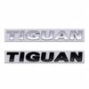 3D Metal Chrome Silver Black Car Sticker Rear Trunk Body Fender TIGUAN Letters Labeling Emblem Badge Logo