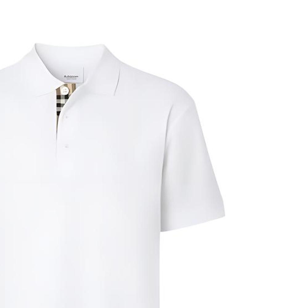 Burberry SS24 Polo Shirt Men's White 80780941