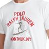Polo Ralph Lauren Футболка мужская с коротким рукавом, принт Surf Culture, посадка Custom Slim Fit, круглый вырез, MNPOTSH1N820931-100