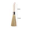 Traditional Bamboo Wooden Handle Durable Wok Brush Pot Pan Cleaner Cleaning Tool Dish Scrubber
