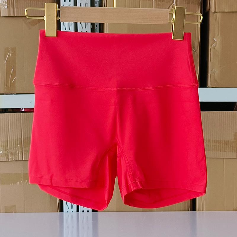 Женские шорты для йоги с высокой посадкой, нейлон, облегающие, высокая эластичность