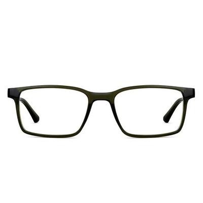LENSKART BLU | Компьютерные очки Zero Power Blue Cut | Антибликовые, легкие | Защита от ультрафиолета | Унисекс | Средние | LB E14454