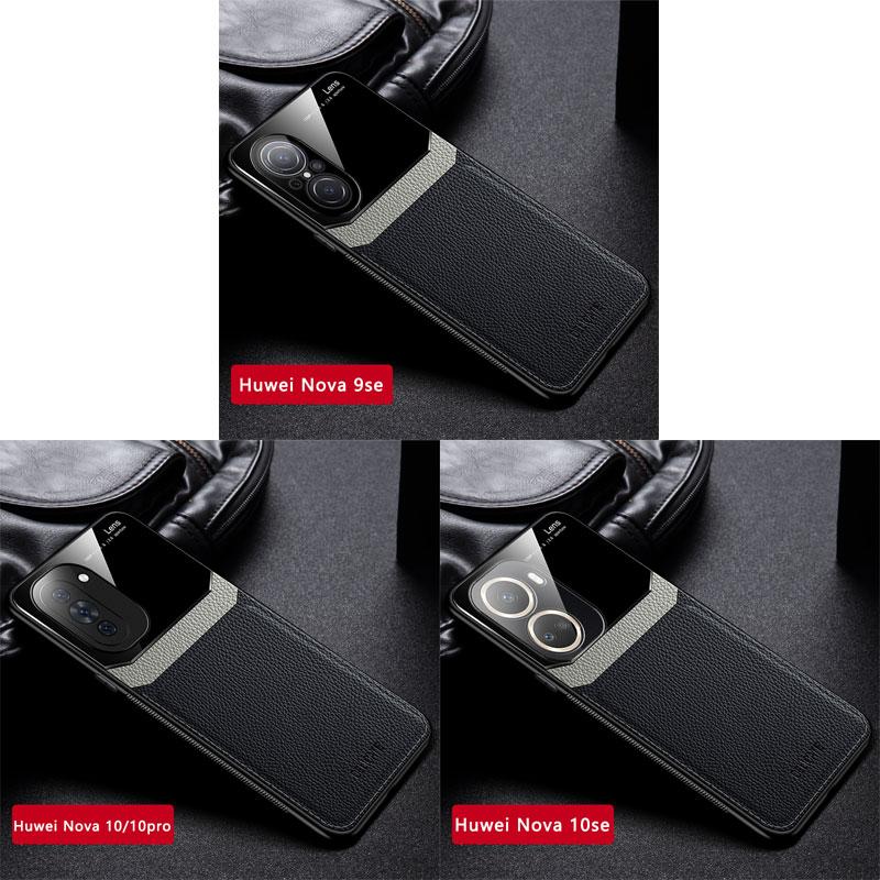 Чехол для Huawei Nova 10 se, чехол из искусственной кожи, задняя крышка для Huwei nova 9 10 Pro 9se 10se, чехлы nova9 nova9se nova10 Coque