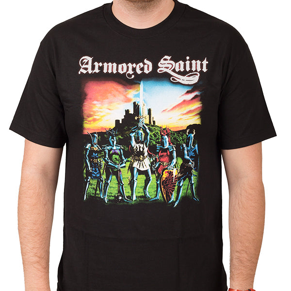 Pop ARMORED SAINT Band Graphic Cotton Tshirt Unisex Summer Short Sleeve Fashion Brand Tee Luxury Casual Vintage Retro Top