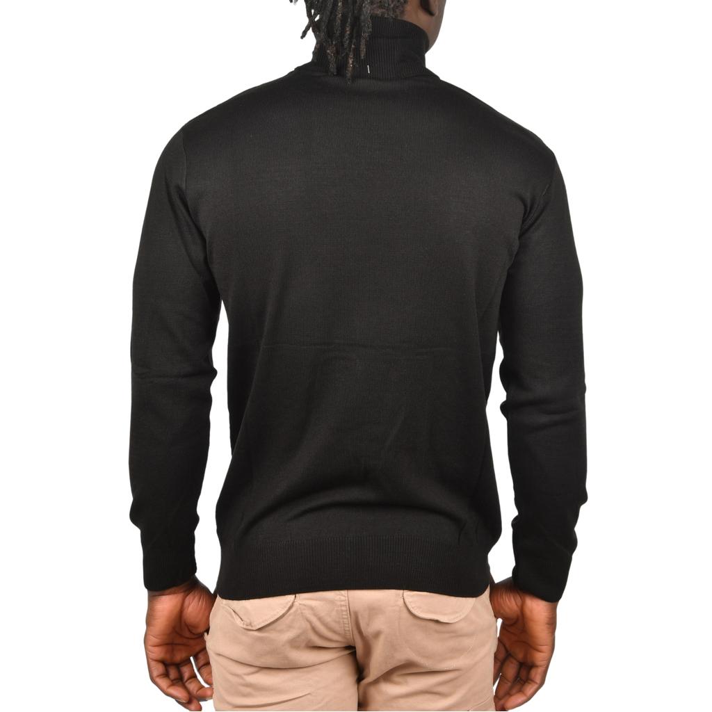 DeepSEA Водолазка с зигзагообразным узором и облегающим трикотажным воротником с воротником 2505497