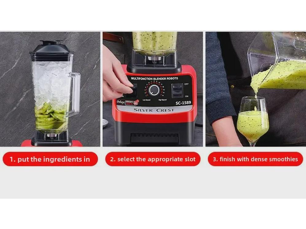 Silver Crest Высокомощная автоматическая соковыжималка с большой емкостью