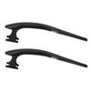 2PCS Bike Mudguard PC Nylon Adjustable Quick Release Front and Rear Universal Cycling Mud Guard for Gravel and Road Bike