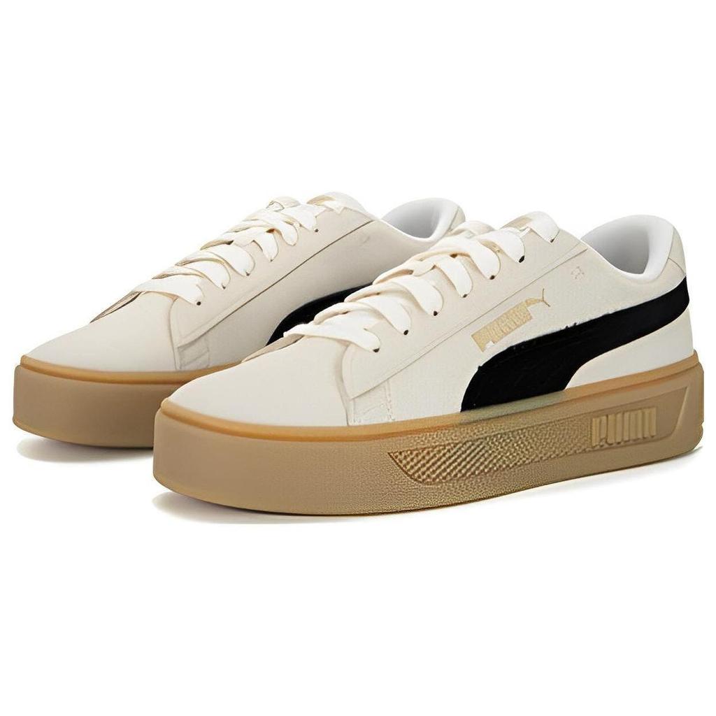 Puma Кроссовки Smash Platform V3 Sd Женские Pristine Black Gold 391942-01