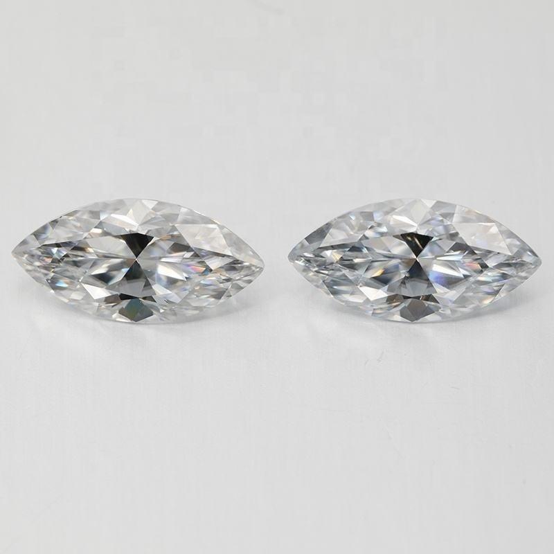 Cellacity Настоящие муассаниты огранки маркиз, свободные драгоценные камни от 0,5 карата до 3 каратов D, цвет VVS1, с сертификатом GRA, пропуск для проверки бриллиантов