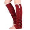 Women Lace Foot Covers Warm Boot Socks Ankle Warmer Knitted Socks Leg Warmers