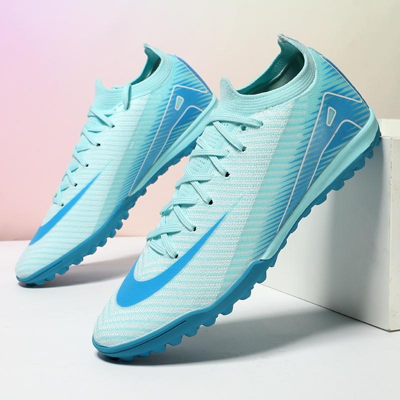 Men Professional Soccer Shoes Unisex Wholesale Women Training Football Boots Ultralight Breathable Drop Shipping Indoor Futsal