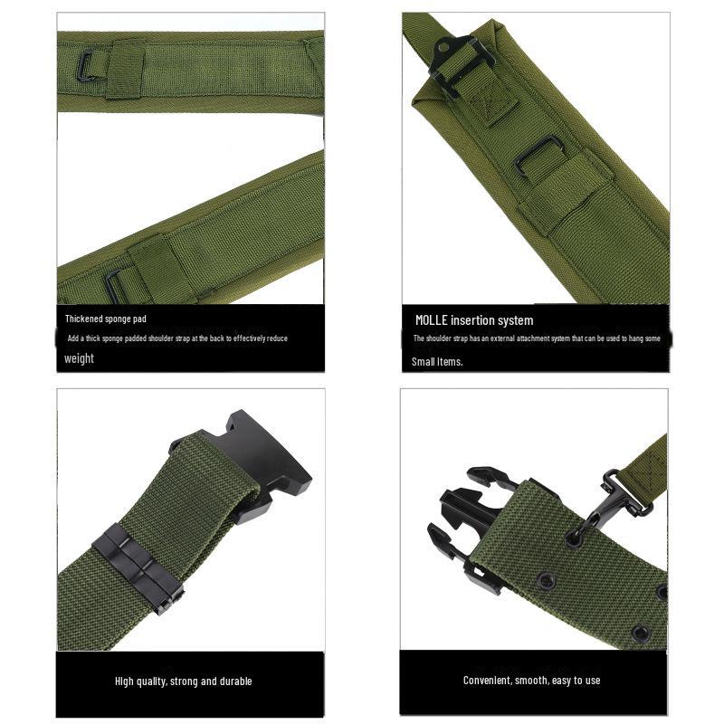 Многоцелевой пояс CS Tactical Outdoor Fans с нагрудным ремнем для камеры и плечевым ремнем