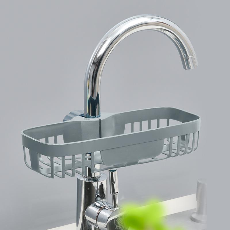 Регулируемая полка для слива раковины, пластиковый зажим для крана, подвесной органайзер, полка, держатель для мыла, губки, блюдца, сушилки, ванной комнаты, кухни, хранения