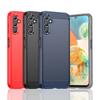 Чехол из ТПУ с текстурой из углеродного волокна для Samsung Galaxy A14 A24 A34 A54 5G A73 A53 A33 A13 A23 A52, противоударный защитный чехол Funda
