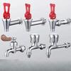 3Point/4 Point Water Heater Faucet Brass Hot Drink Coffee Tea Milk Machine Accessories High Temperature Resistant