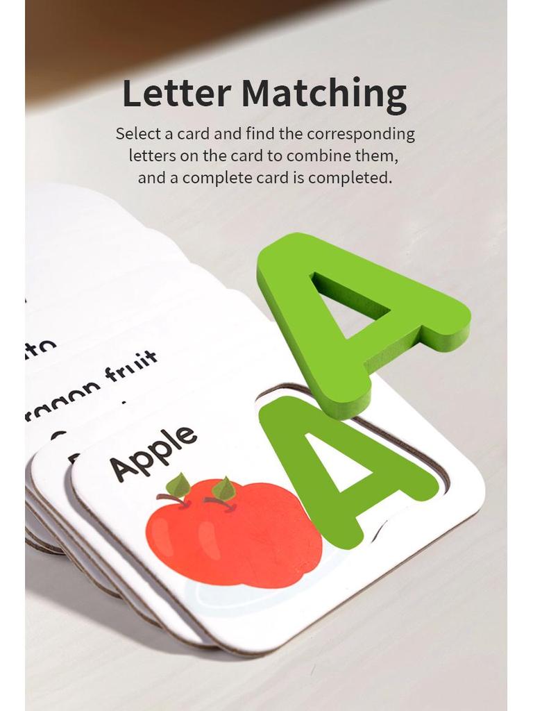 Kids' Alphabet & Spelling Game – Early Education Flashcards & Puzzle Blocks