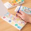20 страниц+2 ручки Книга с картинками акварелью Детский сад Цветное граффити Просвещение Записная книжка с картинками