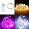 20/40 LED Copper Wire Light String Battery Supply Light String for Party Gift Box Christmas Tree Decoration