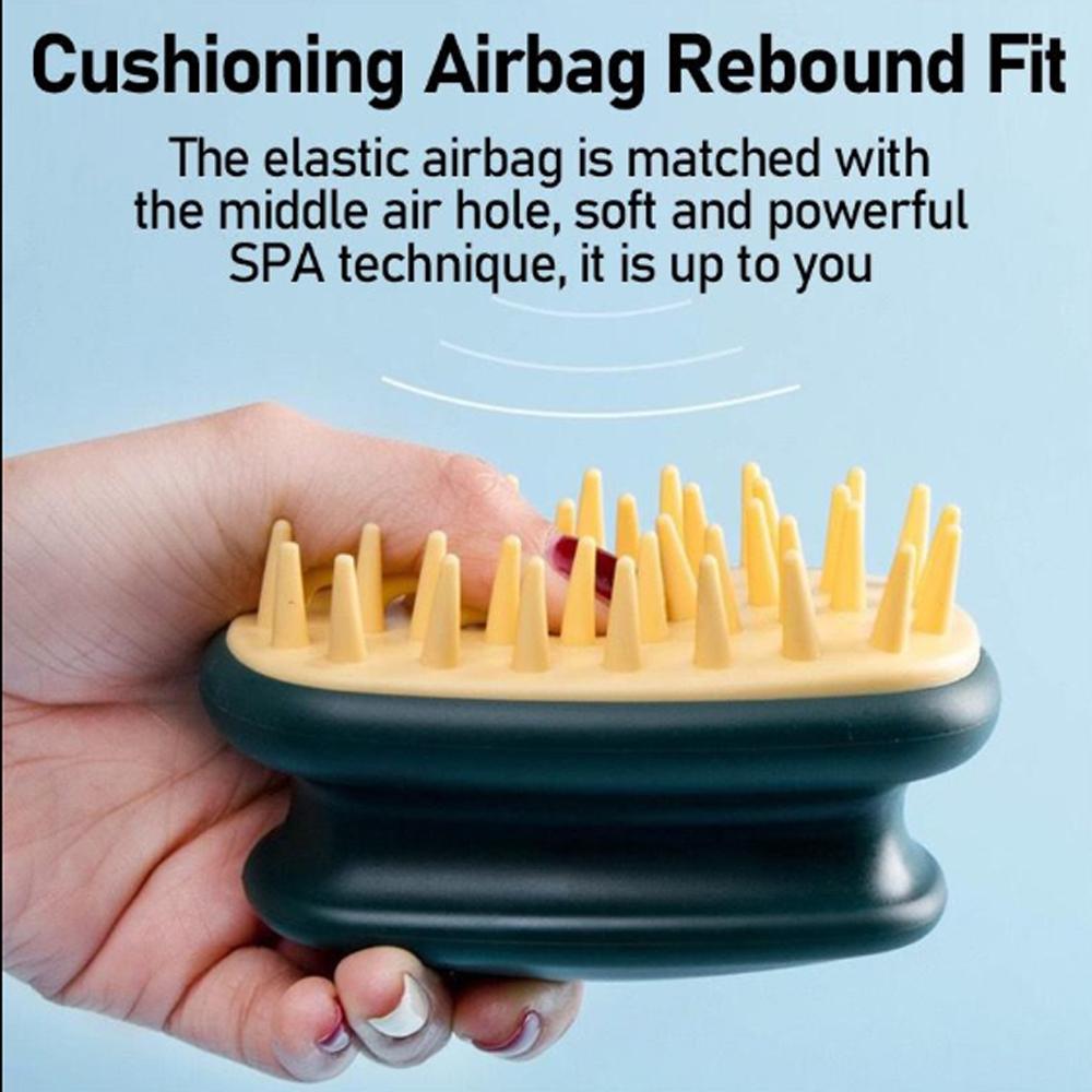 Расческа-головка Силиконовая щетка для мытья волос Легко моется Щетка для шампуня Новая массажная щетка