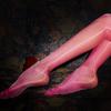 Колготки Aurora Series Oil Shiny Seamless Ultra Thin Transparent Stockings Открытая / Закрытая ластовица Женские колготки Глянцевый трикотаж