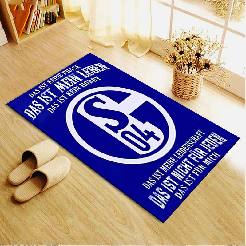 2025 New FC Schalke 04 Carpet Rug for Living Room Bedroom Home Sofa Decoration,Kids play Non-slip Floor Mat49