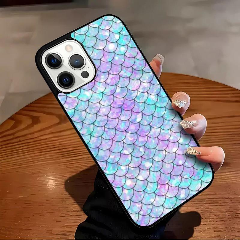 Mermaid Phone Case For iPhone 17 Air 16 15 14 13 12 11 Pro Max Max Plus Bumper Case Cover