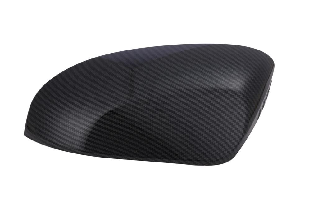 Set of left and right side door mirror covers for black carbon fiber finish door mirror garnish for GR Yaris MXPA12 GXPA16 RS RC RZ RZ Custom