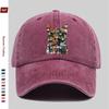 pc Cat Face Collage Print Baseball Cap with Trendy Printed Design Sun Hat Party Decoration Hat Comfortable and Lightweight Tr
