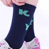 HANKY ALPHABET CREW SOCKS [Navy-Green]