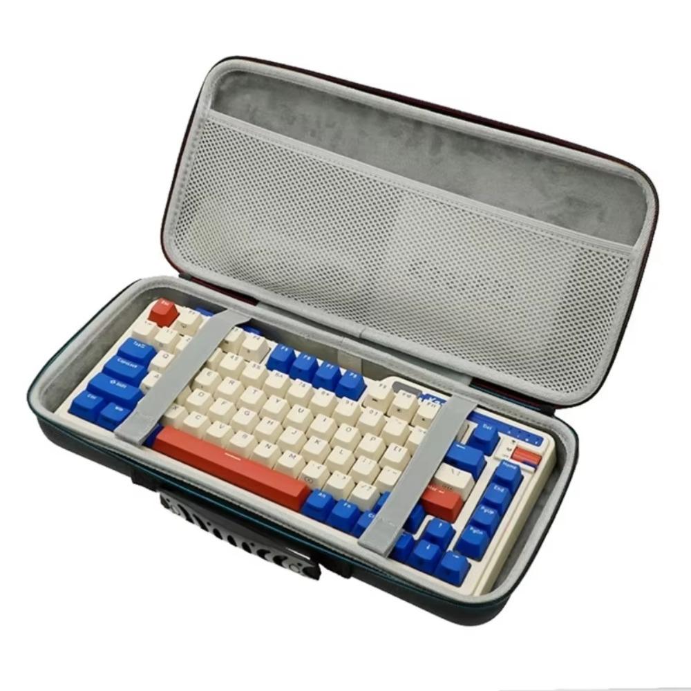 Double Zipper Keyboard Carrying Bag Dustproof Keyboard Case Pouch Keyboard Hard Shell Bag Travel