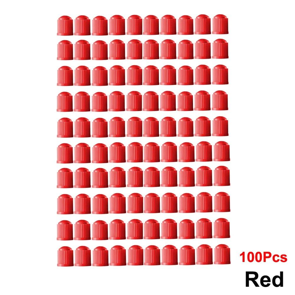 10/25/50/100 шт. колпачки для клапанов шин, пластиковые автомобильные стержни для шин, пылезащитные чехлы, универсальные колпачки для клапанов для автомобилей, мотоциклов, велосипедов, велосипедов