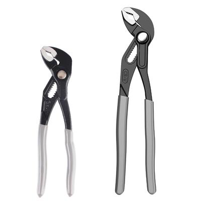 Разводной трубный ключ, плоскогубцы для водяных насосов, быстросъемные сантехнические клещи, многофункциональные 100-миллиметровые клещи для хомутов водопроводных труб