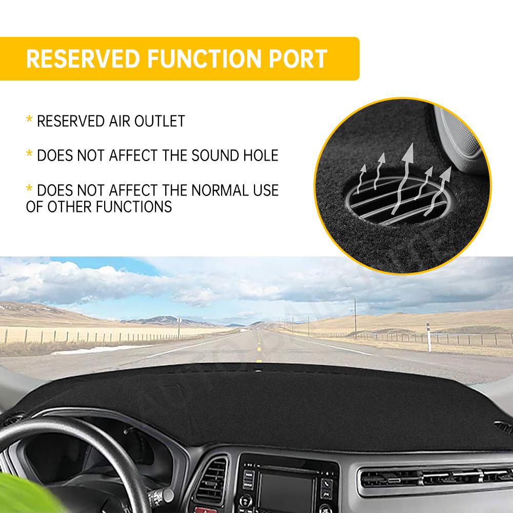 Для Honda HR-V HRV HR V 2014 2015 2016 2017 2018 крышка приборной панели автомобиля, избегайте легких ковриков, солнцезащитных козырьков