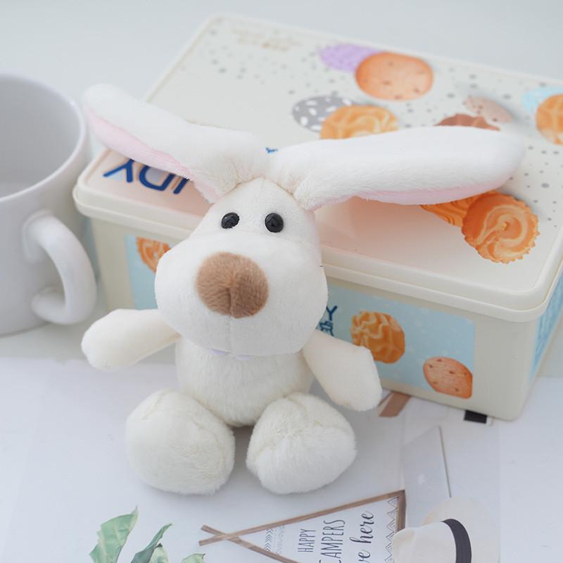 Очаровательный Плюшевый Заяц с Большими Зубами Детская Кукла-Компаньон с Мягким Наполнителем